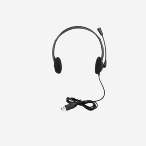 AUSCULTADORES MANHATTAN HS STEREO C/MIC USB Preto