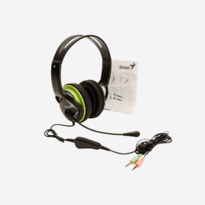 AUSCULTADORES GENIUS HS-400A HEAD W/MIC Verde