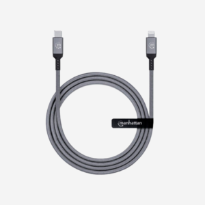 CABO USB-C PARA LIGHTNING (IPHONE) 1MT 18W-MANHATTAN