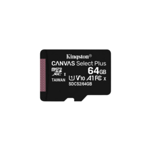 CARTÃO DE MEMÓRIA KINGSTON 64GB CL10 100R C/ADAPT