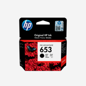 Tinteiro HP 653 3YM75AE Preto 6075/6475